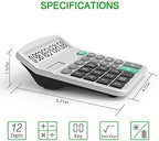 Solar & AA Battery Dual Power Electronic Calculator - Image 5