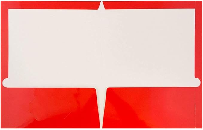 JAM PAPER Laminated Two Pocket Glossy School Folders - Image 4