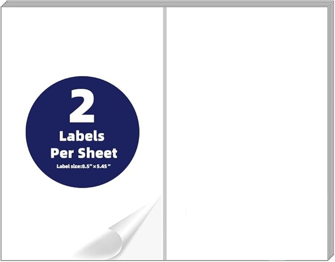 POLYSELLS Self Adhesive Address Shipping Labels by POLYSELLS