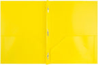 JAM PAPER Plastic 2 Pocket POP Folders - Image 2