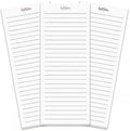 Current Elegant Lined Personalized Notepads – Set of 3, 50-Sheet Pads, 3 1/4 x by Current