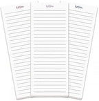 Current Elegant Lined Personalized Notepads – Set of 3, 50-Sheet Pads, 3 1/4 x by Current