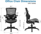 office chair ergonomic desk chair, computer pu leather, close-up detail