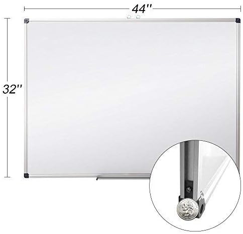 XIWODE 32x44 Inch Magnetic Dry Erase Whiteboard，Silver Aluminum Frame - Image 3