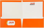 JAM PAPER Laminated Two Pocket Glossy Folders - Image 5