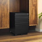 AFAIF 3 Drawer Mobile File Cabinet - Image 5