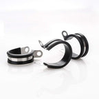 LOKMAN 20 Pack 1/4 Inch Stainless Steel Cable Clamp, Rubber Cushioned Insulated - Image 8