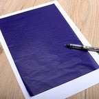 BE-TOOL Carbon Paper 100PCS A5 Copy Carbon Paper Repeatedly Use Blue Carbon - Image 7