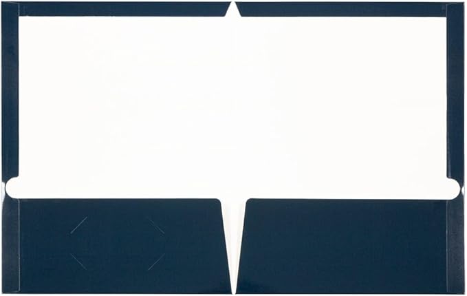 JAM PAPER Laminated Two Pocket Glossy Folders - Image 2