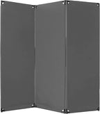 Versare FP6 Folding Privacy Screen | 3 Panels | 360 Degree Rotating Hinges | by VERSARE