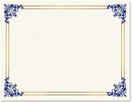 Empire Blue, Laser & Inkjet Printer Compatible, by Fine+Stationery