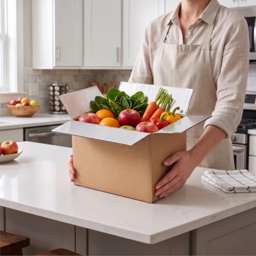 zavoos 12 pack insulated shipping box, 10.8'' x, package contents