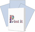 Print It - Vellum Bristol Colored Cardstock Cover Paper, 67 Lb, 8.5" X 11” by Unknown