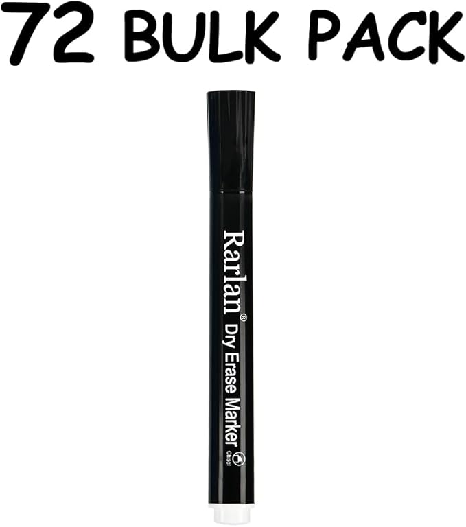 Rarlan Dry Erase Markers Bulk, Chisel Tip - Image 3