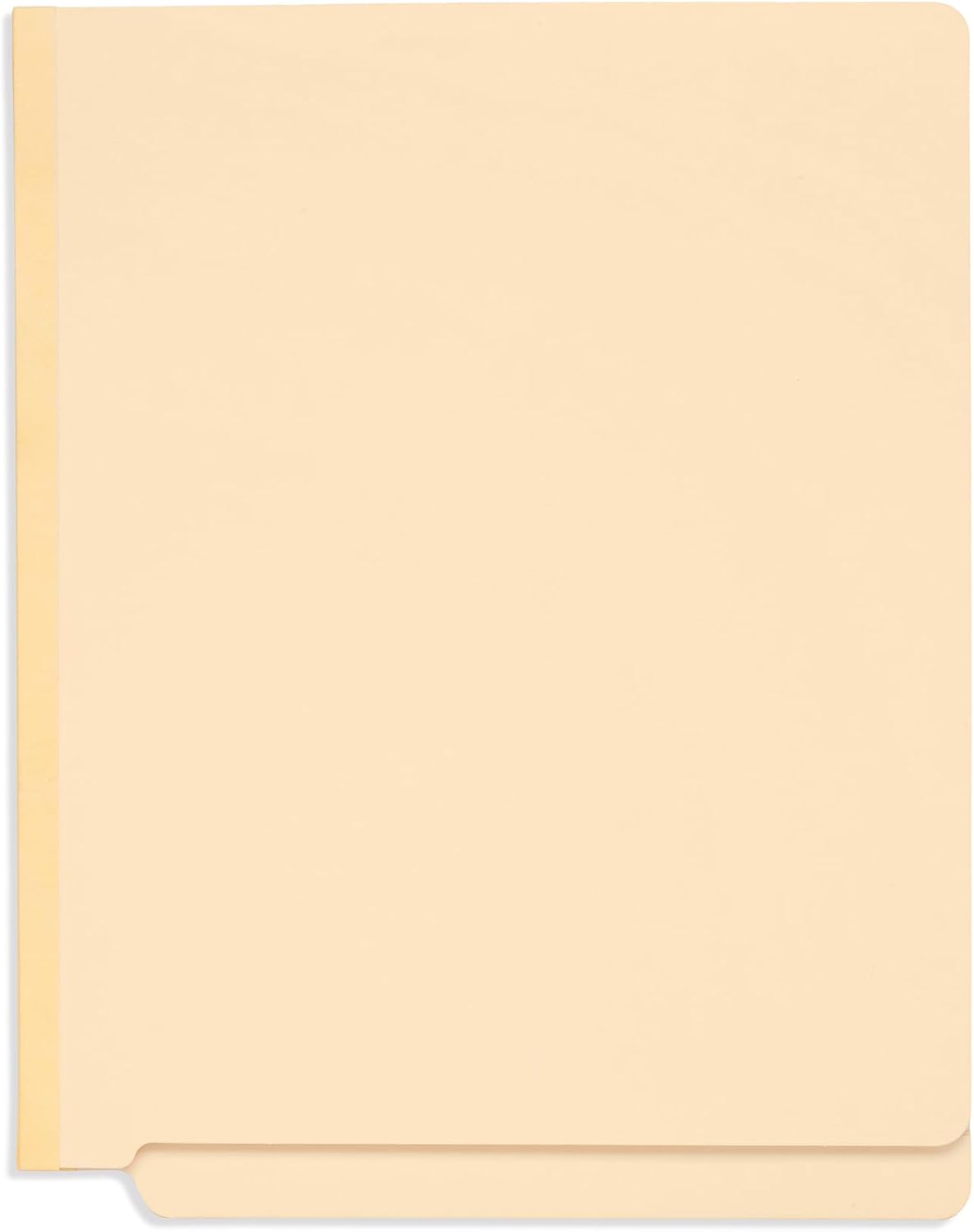 Blue Summit Supplies 50 Classification Folders 1 Divider, Letter, Manila | 2 prong bonded fasteners with top tabs, for medical, legal, and office record filing