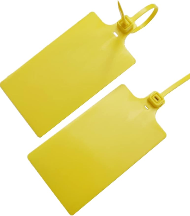 Blank Waterproof Plastic Tags Marker Ties Large Labeling Tags Fastener - Image 3