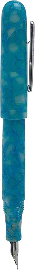 Conklin All American Fountain Pen in Turquoise Serenity – Broad Nib, Bold - Image 4