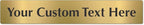 SmartSign Custom Brass Sign by SmartSign