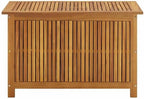 vidaxl garden storage box 35.4"x19.7"x22.8" solid wood acacia on a desk or shelf
