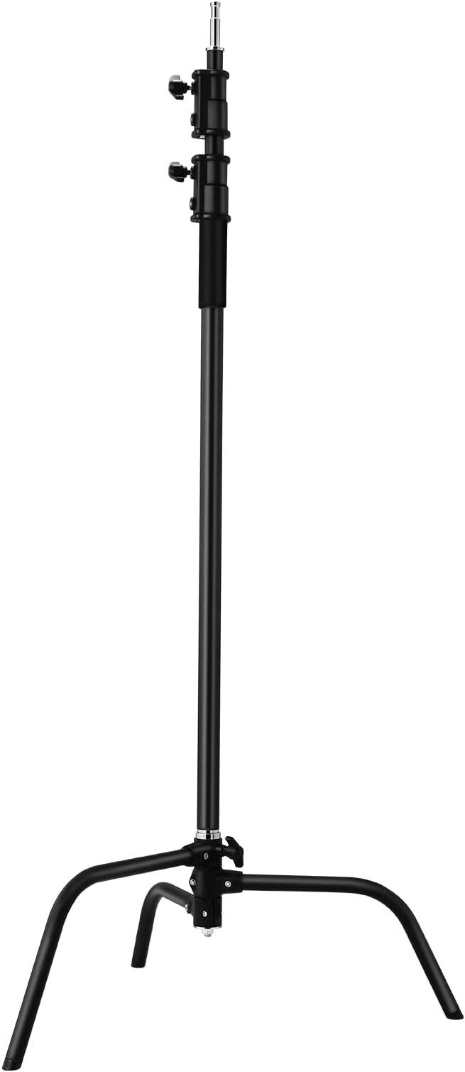 2 Packs C-Stand Kit, Heavy Duty Steel Photography Light Stand Kit, Adjustable - Image 8