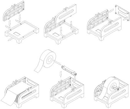 Rollo Thermal Label Holder for Rolls and Fan-Fold Labels - Image 2