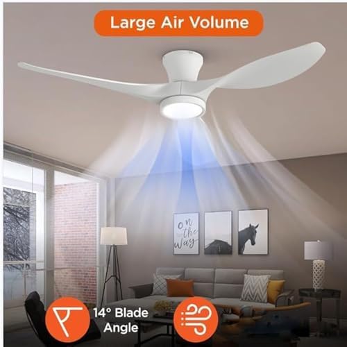 taloya 52 inch ceiling fans with lights and showing dimensions