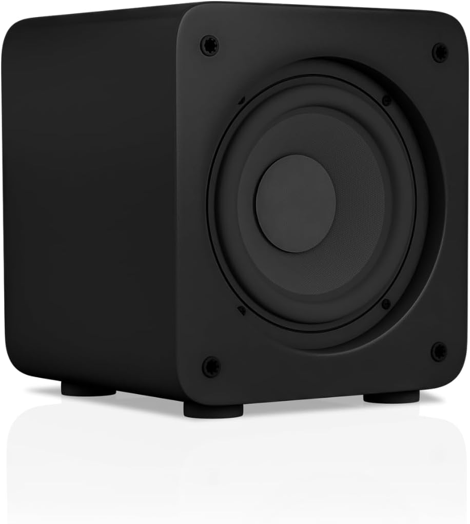 Audioengine S6 Mini Subwoofer – Compact 210W Powered Bass Speaker