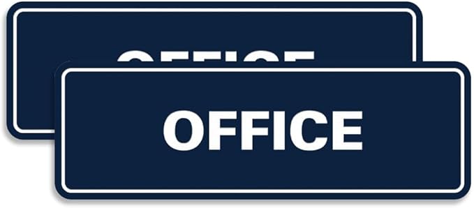 Signs ByLITA Standard Office Sign by SignsByLITA