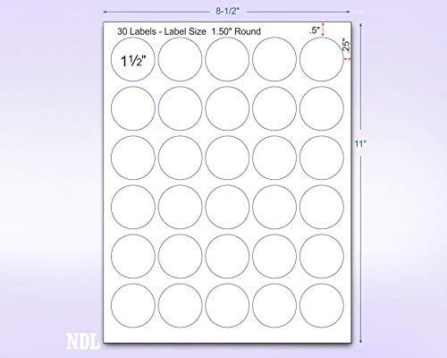 NextDayLabels - Pack of 25 Sheets, 8-1/2 x 11" Fluorescent Labels - Image 2