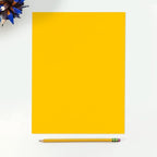 LUXPaper 8.5" x 11" Paper | Letter Size | Sunflower Yellow | 80lb. Text | 500 - Image 3