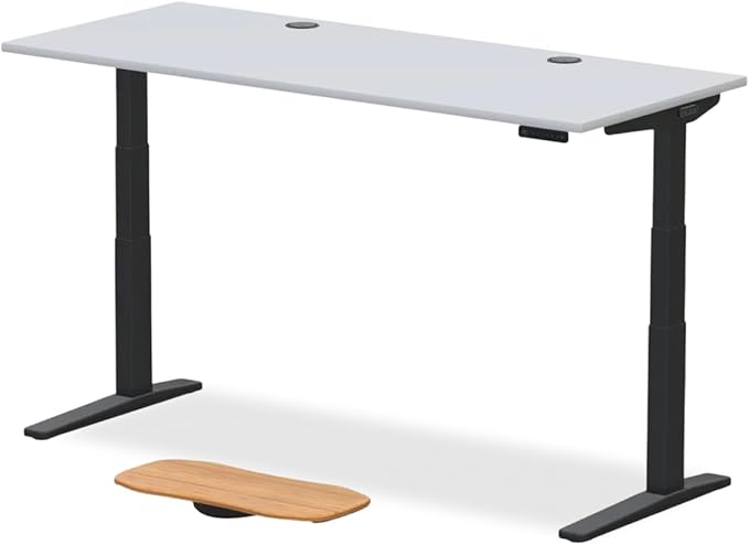 UPLIFTDESK V3 2-Leg White Laminate Wood Standing Desk – Adjustable Height by UPLIFTDESK