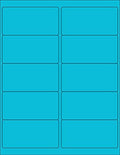 NextDayLabels - 8-1/2 x 11 Neon Color High Light Fluorescent Labels by NextDayLabels
