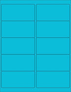 NextDayLabels - 8-1/2 x 11 Neon Color High Light Fluorescent Labels by NextDayLabels