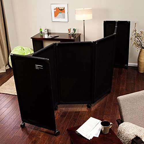 Versare MP10S Portable Folding Wall Partition | Economical 5 Panel Design | - Image 4