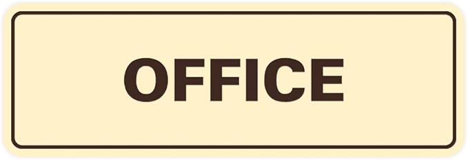 Signs ByLITA Standard Office Sign by SignsByLITA
