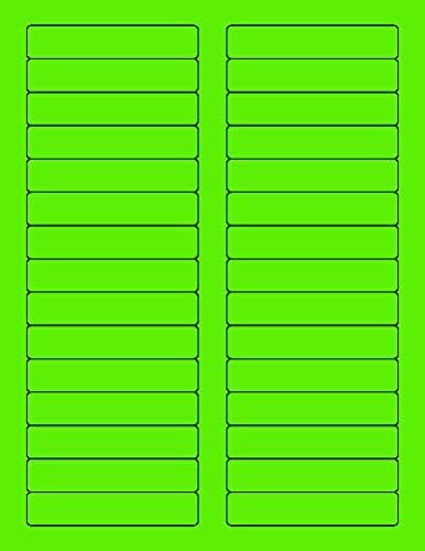 NextDayLabels - 8-1/2 x 11 Neon Color High Light Fluorescent Labels - Image 2