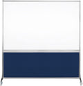 DivideWrite Mobile Whiteboard | Double Sided Dry Erase Board | Portable Office by VERSARE