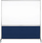 DivideWrite Mobile Whiteboard | Double Sided Dry Erase Board | Portable Office by VERSARE