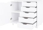 Naomi Home Amy 5-Drawer Craft & Office Storage Cabinet - Image 7