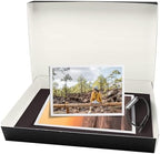 lineco museum archival storage box, drop front, 16.75x20.75x3, main product view