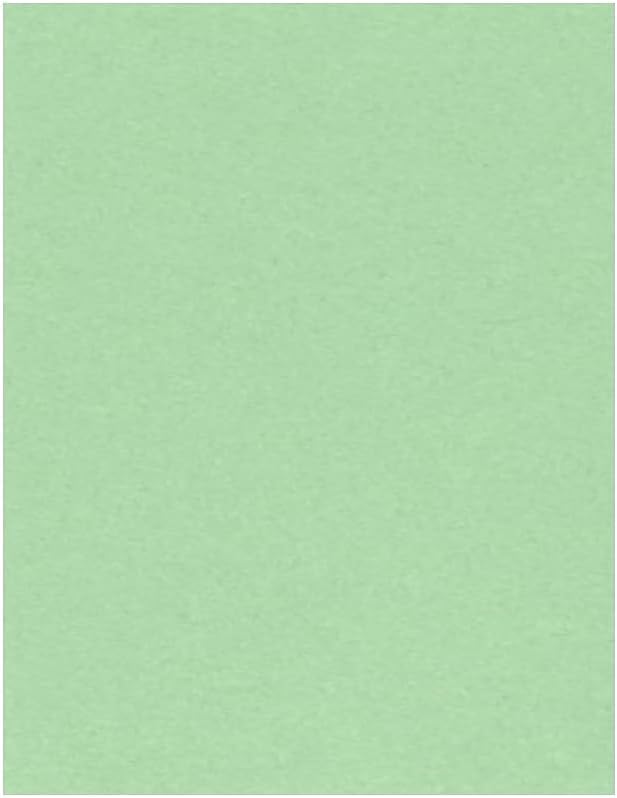 LUXPaper 8.5" x 11" Cardstock | Letter Size | Pastel Green | 65lb. Cover | 50 by LUXPaper