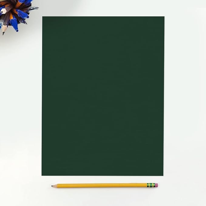 LUXPaper 8.5" x 11" Cardstock | Letter Size | Green Linen | 100lb. Cover | 500 - Image 3