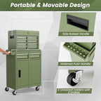 dreamade 5-drawer tool chest combo, rolling tool cabinet on a desk or shelf