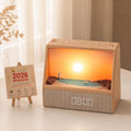 2026 upgraded sunset alarm clock，knob brightness & volume, main product view