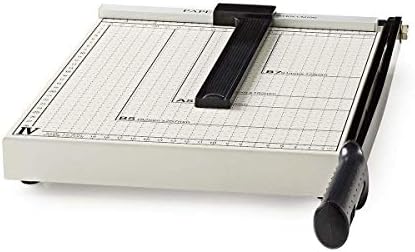 Nedis PACU110A4 Paper Cutting Guillotine Machine | A4 Size | Metal Blade