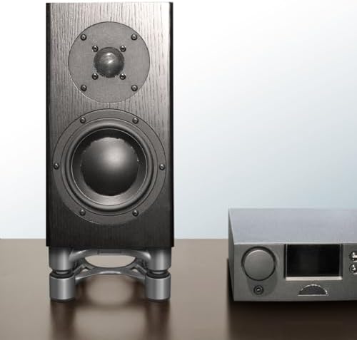 IsoAcoustics Aperta Series Isolation Speaker Stands with Tilt Adjustment: Ape...