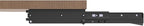 JINGCHENGMEI Sliding Keyboard Tray Under Desk, Pull-Out Keyboard and Mouse Tray - Image 5