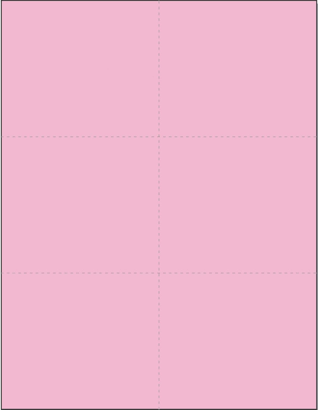 Limited Papers 8.5x11 Perforated Paper, 20/50 Pound, 75 GSM, Variety of