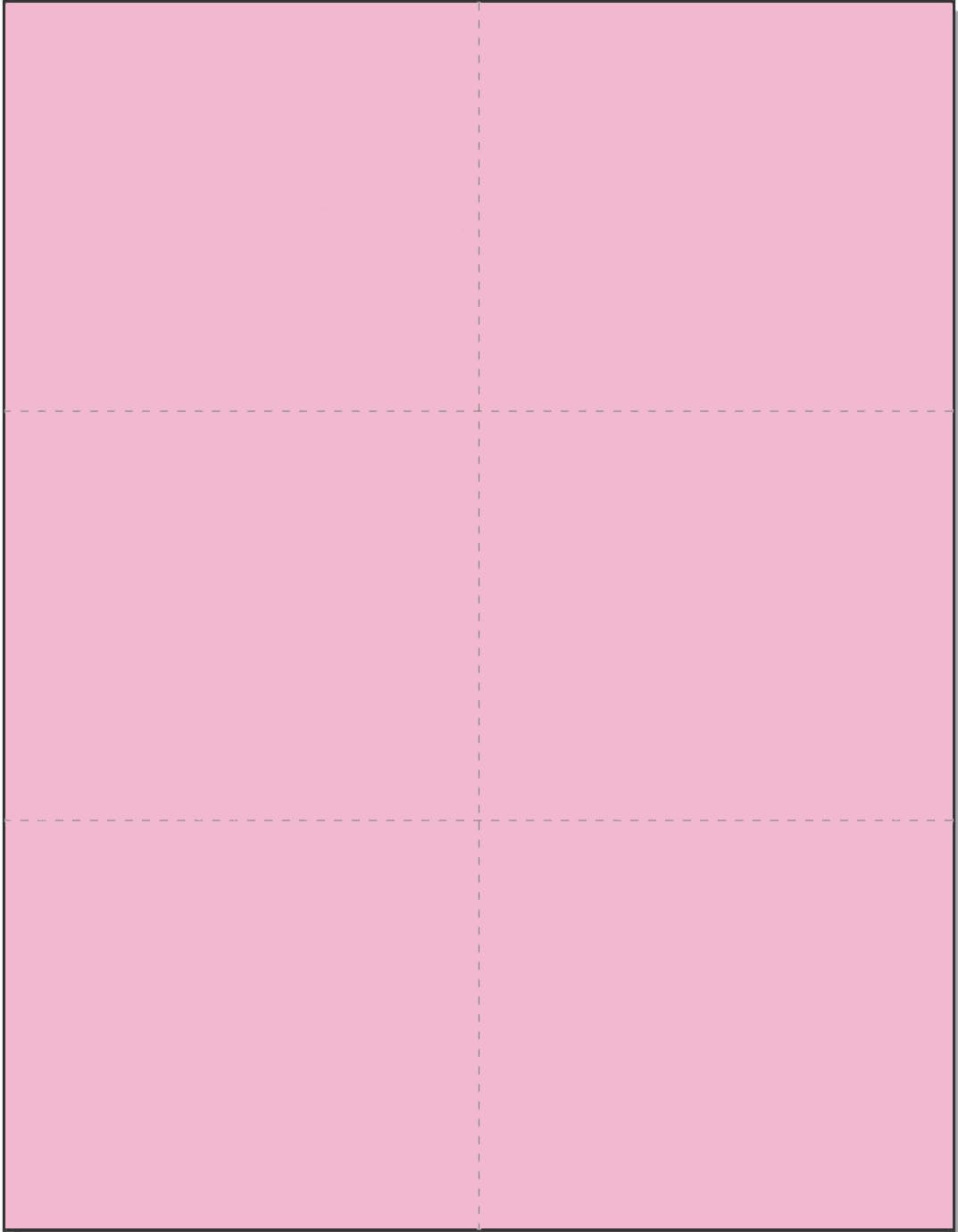 Limited Papers 8.5x11 Perforated Paper, 20/50 Pound, 75 GSM, Variety of