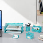 easypag desk organizers and accessories 5 pieces office on a desk or shelf